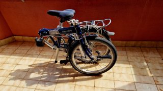 Bicicleta plegable Dahon Speed azul
