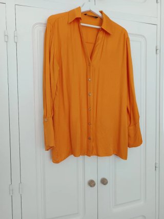 Conjunto naranja Zara