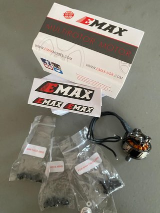 Pack 4 Motores EMAX para Dron FPV