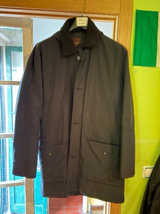 Chaquetón Zara Sport Talla L Negro