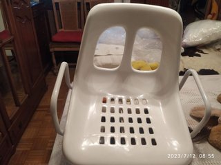 Silla de Baño Blanca