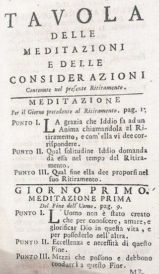 Antico Ritiramento Spirituale Comunità Religiose