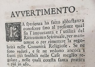 Antico Ritiramento Spirituale Comunità Religiose