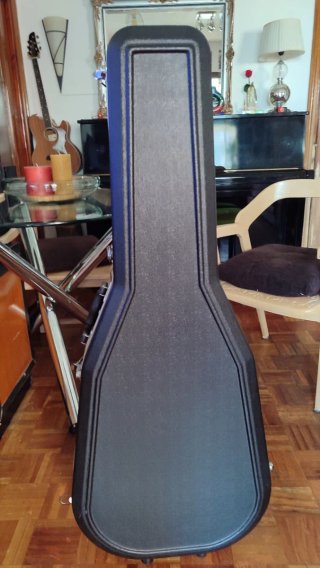Guitarra Electroacústica Johnson con Funda Rígida