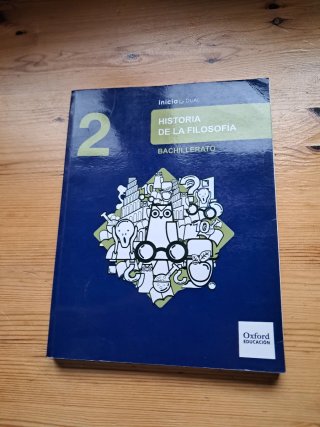 Historia de la filosofía, Bachillerato 2