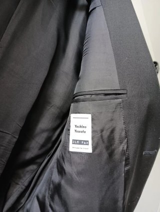 Traje de chaqueta negro hombre
