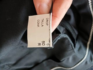 Traje de chaqueta negro hombre