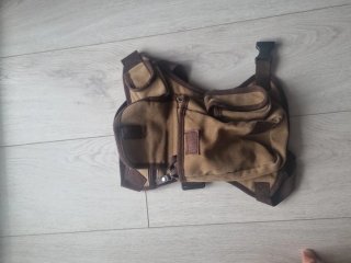 Mochila de pierna táctica.