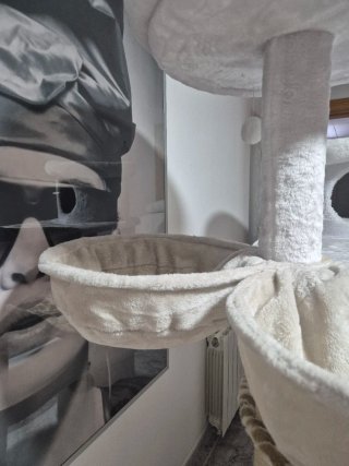 Árbol Rascador Gatos con 2 Cestas