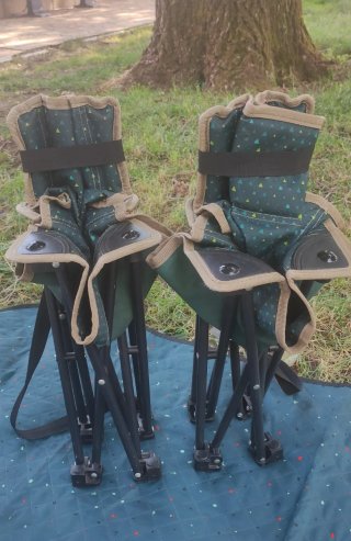 Seggiolini pieghevoli Quechua per bambini