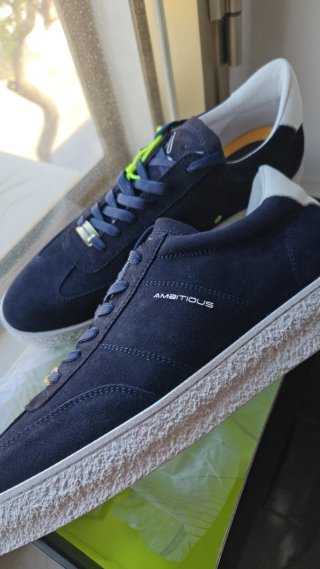 Ambitious Sneakers Uomo Blu/Bianco Taglia 44