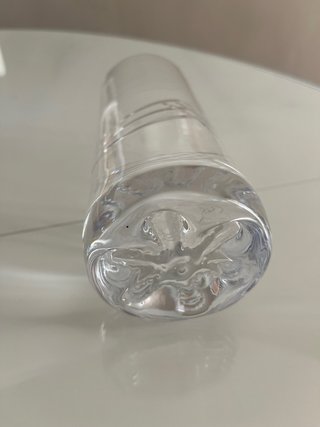 Vasos altos cristal tallado Juego de doce vasos