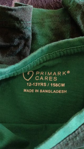 Camisetas Camuflaje Primark UNISEX