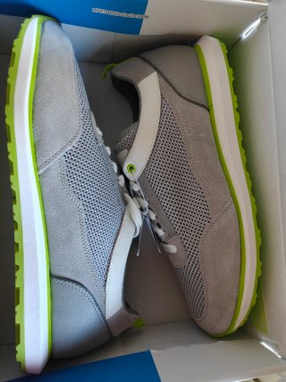 Geox U Volto TG.45 Sneakers Uomo Grigio