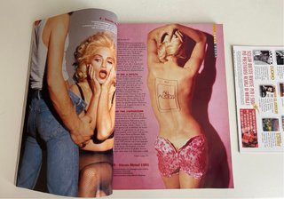 Madonna GQ magazine Italy Vinyl