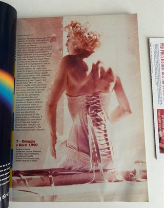 Madonna GQ magazine Italy Vinyl