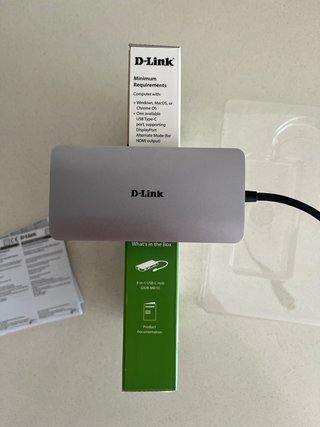 D-Link DUB-M810 Hub USB-C 8 in 1 (Win & Mac)