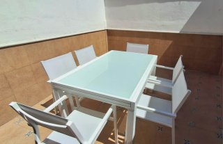Mesa y 6 Sillas de Jardín