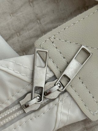 Bandolera cruda con correa ajustable
