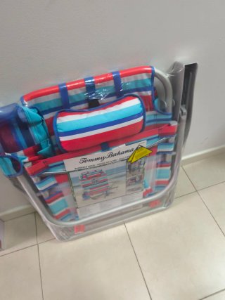 Silla Playa Tommy Bahama Rayas