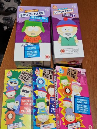 South Park Serie 2 Vol. 1-3 VHS