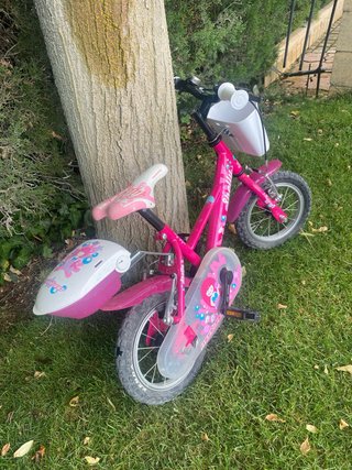 Bicicleta infantil rosa Shelly