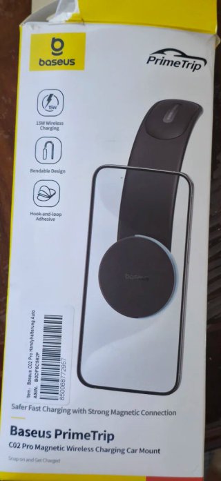 Baseus C02 Pro Cargador Inalámbrico Coche