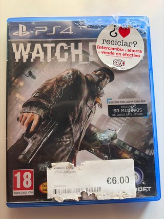 Watch Dogs PS4 (PlayStation 4)