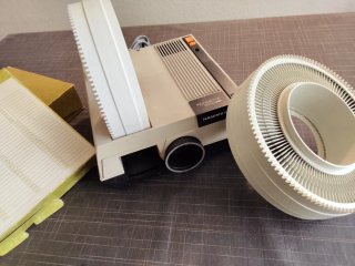 Proyector HANIMEX Rondette 1500RF + 2 tambores