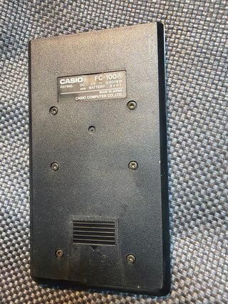 Calculadora Financiera Casio FC-100 Vintage