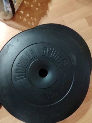 2 Discos de 15 kg para pesas Parte 2
