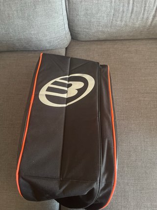 Paletero Bullpadel Series X Negro Naranja