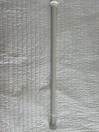 Barra Extensible Cortina Ikea blanca 70-120