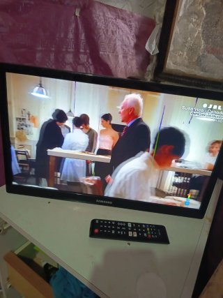 Televisión Samsung Negra