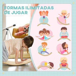 Tabla Curva de Equilibrio Infantil montessori