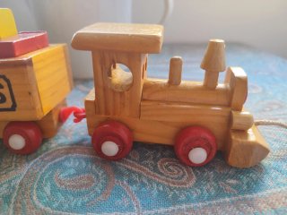 Tren de madera CIRCUS infantil