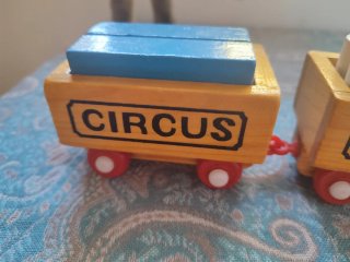Tren de madera CIRCUS infantil
