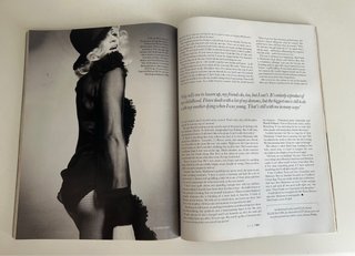 Madonna Elle magazine Uk Vinyl