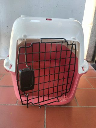 Transportín Perros Europet Bernina Rosa/Blanco