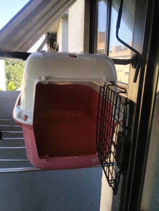 Transportín Perros Europet Bernina Rosa/Blanco