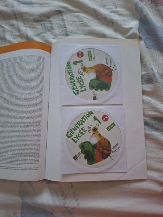 GENERATION LYCEE A1/A2 ELEVE+CD+DVD