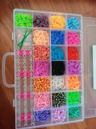 Set de Gomas para Pulseras Krazy Looms