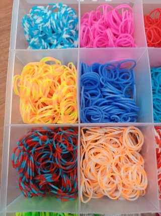 Set de Gomas para Pulseras Krazy Looms