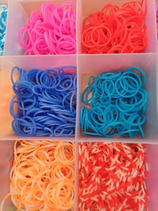 Set de Gomas para Pulseras Krazy Looms