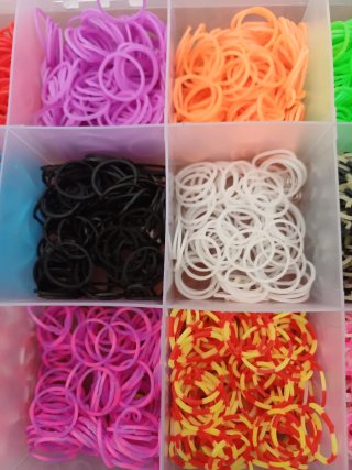 Set de Gomas para Pulseras Krazy Looms