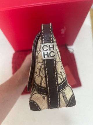 Bolso Carolina Herrera CH Beige/Marrón