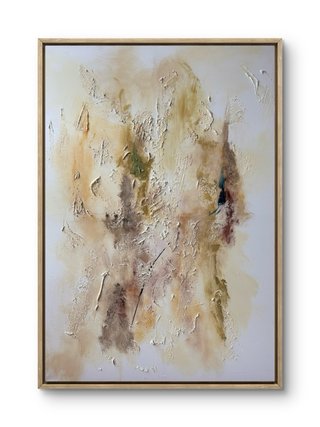 CALMA. Cuadro grande abstracto (100x70cm)