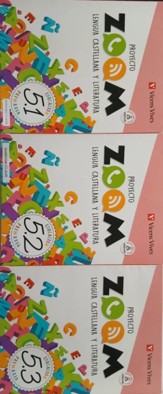 Libros de Zoom Lengua Castellana y Literatura