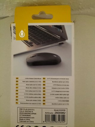 Ratón Inalámbrico NG6098 USB Nano