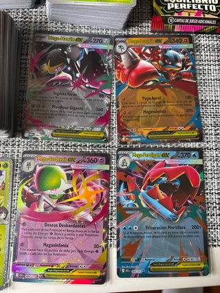 Lote +400 Cartas Pokémon CRI, ASC, JTG, MEG, SSP